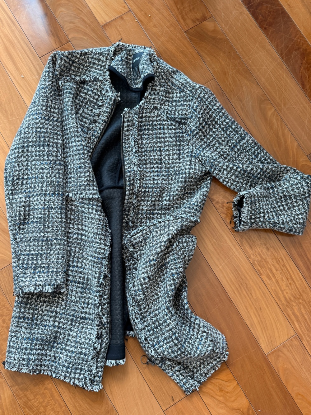 NIC+ZOE  Houndstooth Tweed Jacket